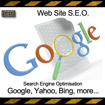 Google, Bing, Yahoo, ASK SEO at The IGEG Unit